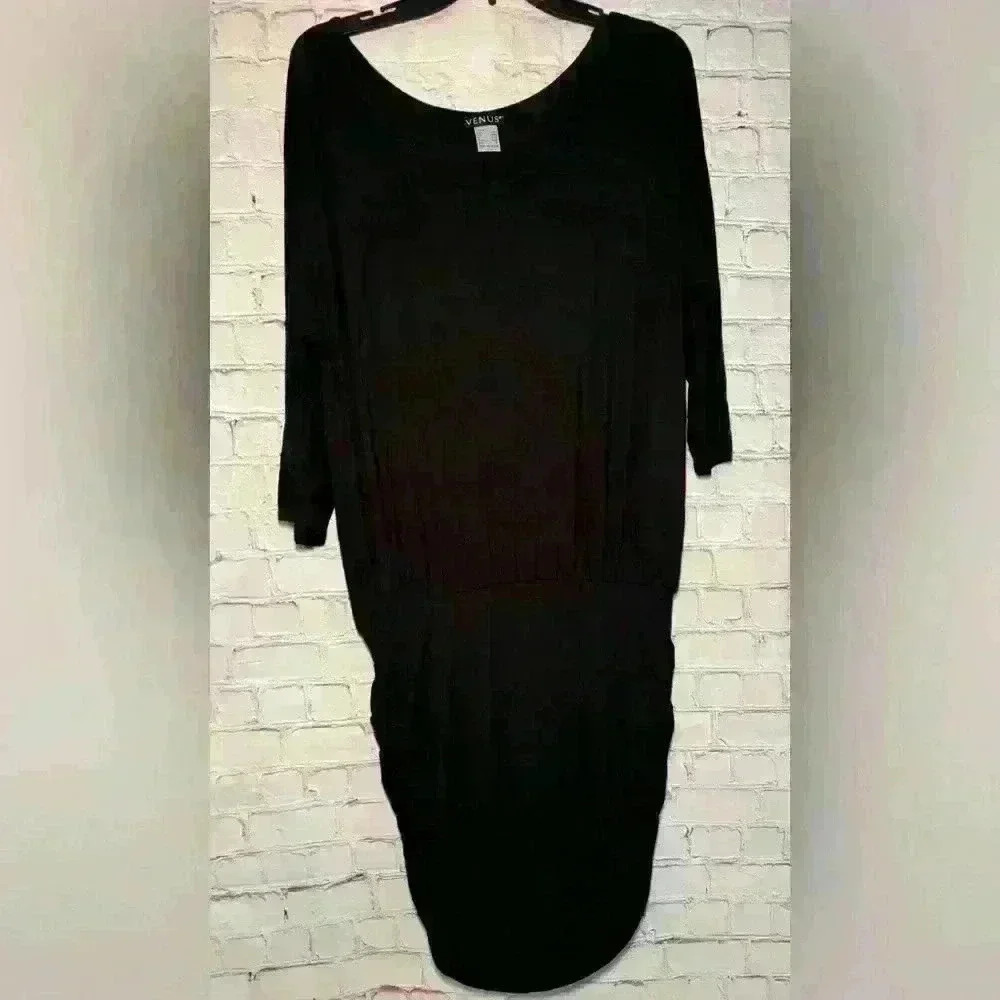 Venus M Whimsigoth Steampunk Fairygoth little Black Dress Bodycon Y2K; high-low